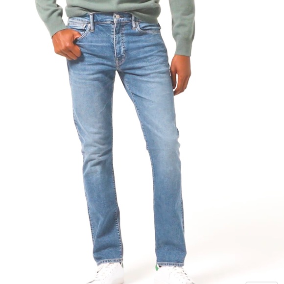 J.Crew 770 Straight-fit stretch jean in three-year wash Size 34/32